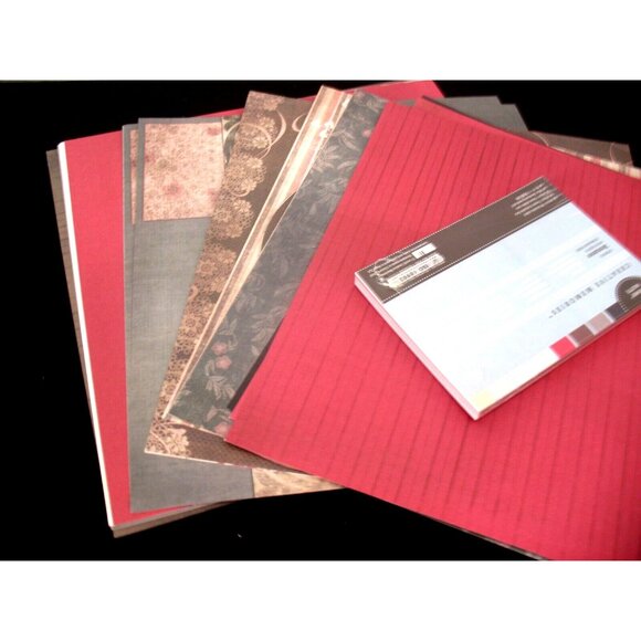 Wedding & Romance 12x12 New Paper & Photo Mats and Journaling boxes Scrapbooking - Picture 3 of 8